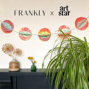 Frankly x Art Star Recycled Paper Garland Workshop