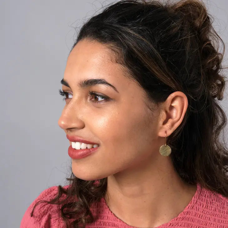 Just Trade Asha Circle Small Earrings