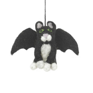 Batty Catty Halloween Hanging Decoration