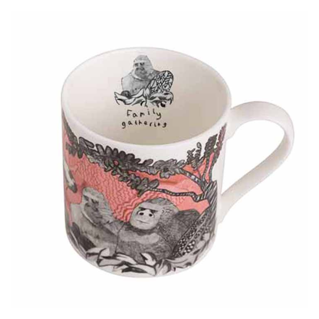 'Gorilla' Fine Bone China Mug