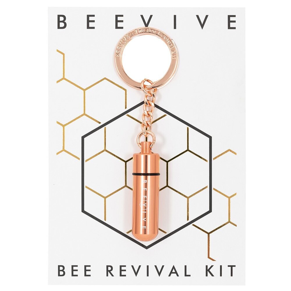 Beevive - Bee Revival Keyring - Rose Gold