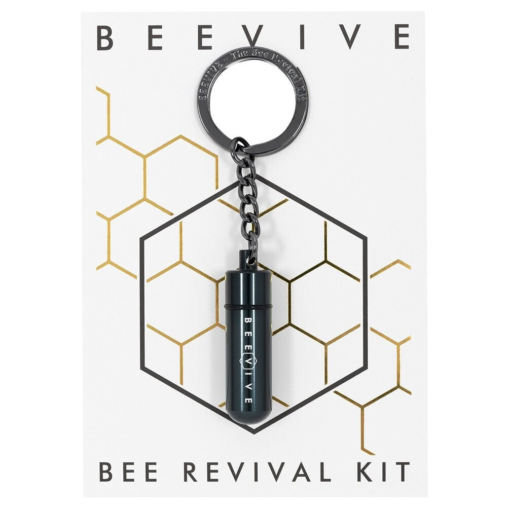 Beevive - Bee Revival Keyring - Anthracite Grey