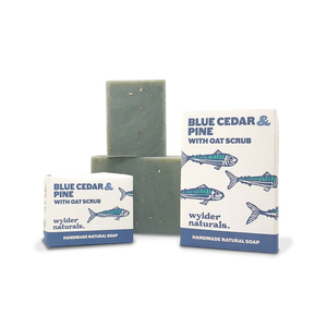 Wylder Naturals Soap - Blue Cedar & Pine with Oats
