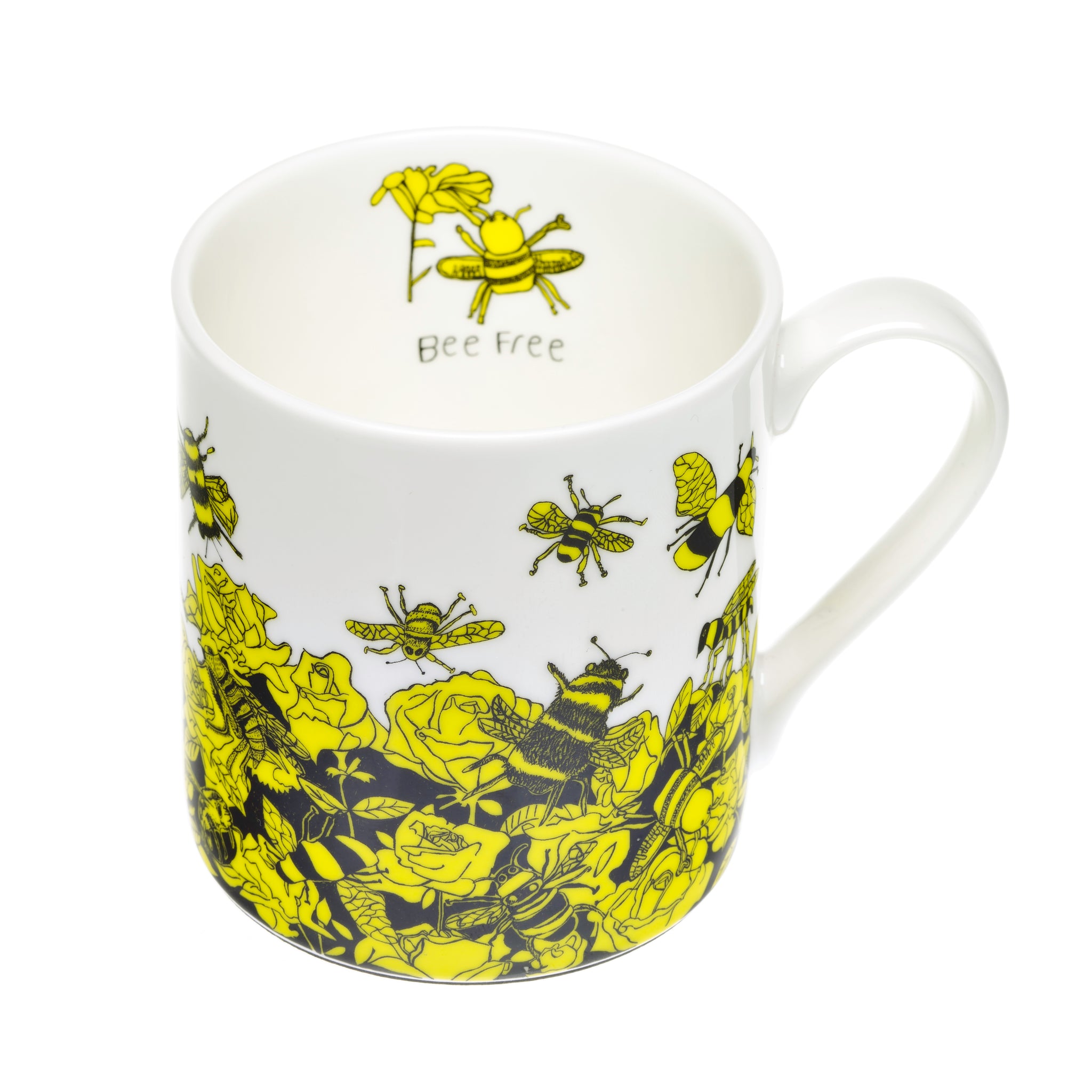 'Bee Free' Fine Bone China Mug