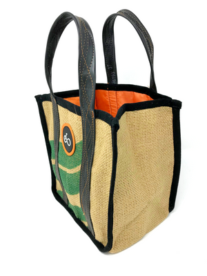 Cycle of Good Recycled Coffee Sack Lunch Bag