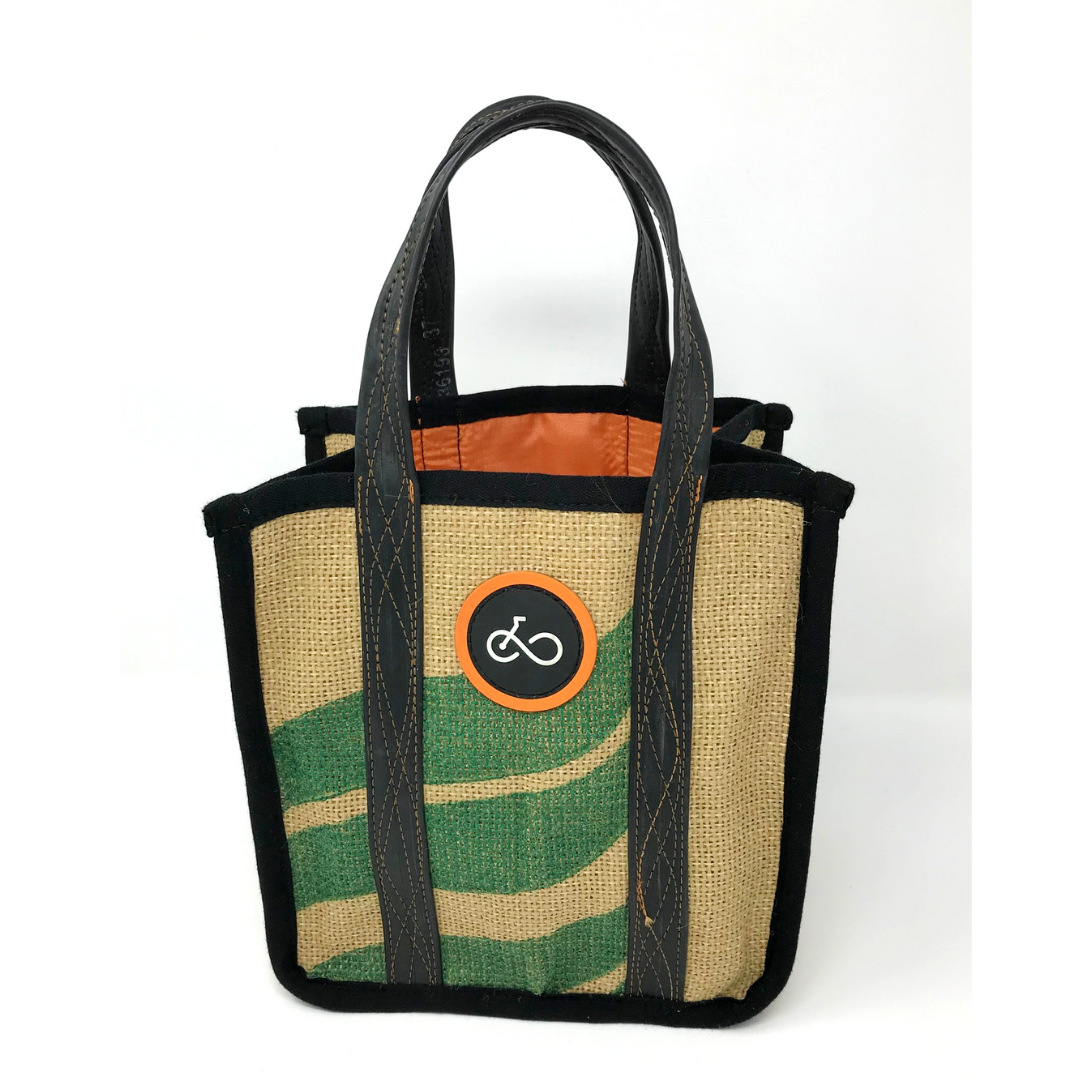 Cycle of Good Recycled Coffee Sack Lunch Bag