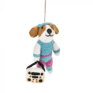 80's Party Pooch Hanging Decoration