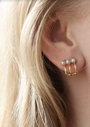 Gold 'Vilma' Earring