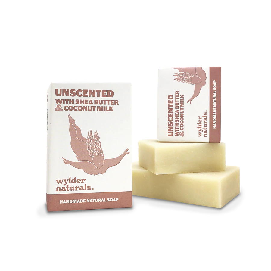 Wylder Naturals Soap - Unscented with Coconut Milk & Shea Butter