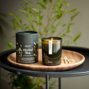 Aery Herbal Tea Scented Candle - Chamomile, Lavender & Eucalyptus
