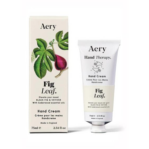 Aery Fig Leaf Hand Cream - Black Fig, Vetiver & Cedarwood