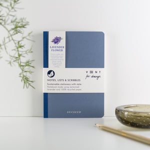 VENT For Change Sucseed Notebook Lavender