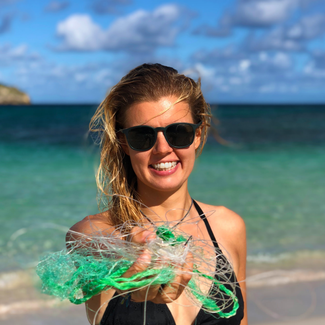 Waterhaul Recycled Fishing Net Sunglasses - Kynance