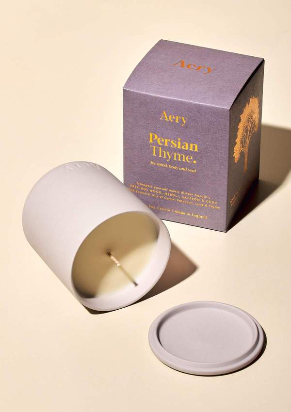 Aery Winter Thyme Mini Candles Gift Set