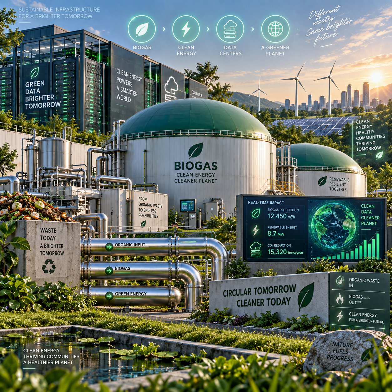 How Green Energy Innovations Like Biogas Are Powering The Future Of Online Industries Including The